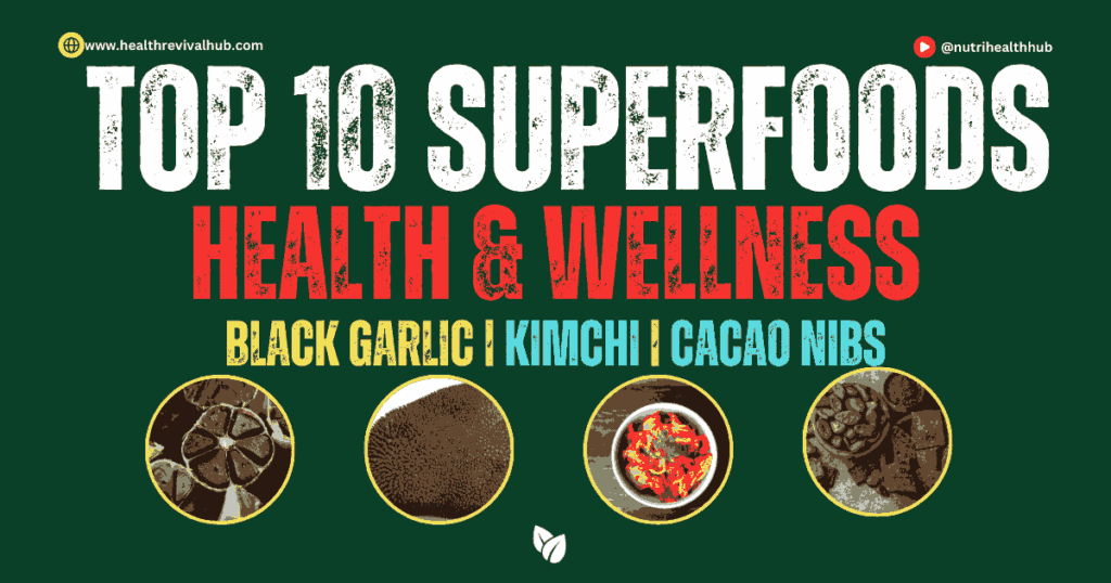 Top 10 Superfoods for a Healthier You – Discover the Power of Nature’s Best!