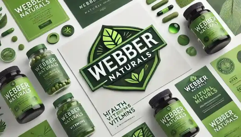 Webber Naturals health supplement product collection, featuring vitamins, capsules, and natural health products with green packaging, showcasing the brand’s dedication to wellness and natural ingredients."